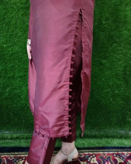 Kattan Silk 3-piece Stitched Embroidered Dress