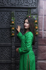 All-over Printed 2/3-piece Lawn Stitched Dress